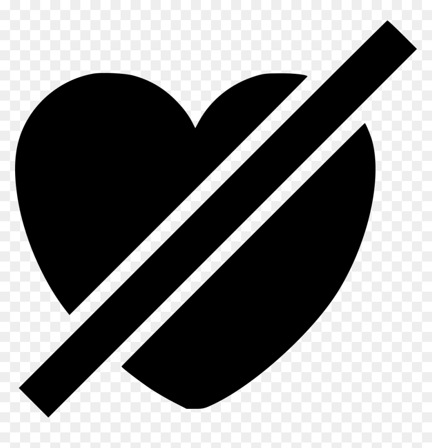 Dislike Function Heart Hate Function - Hate Icon Png, Transparent Png - dislike png