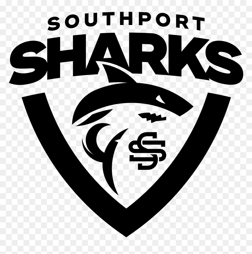 Southport Sharks Logo - Emblem, HD Png Download - sharks png
