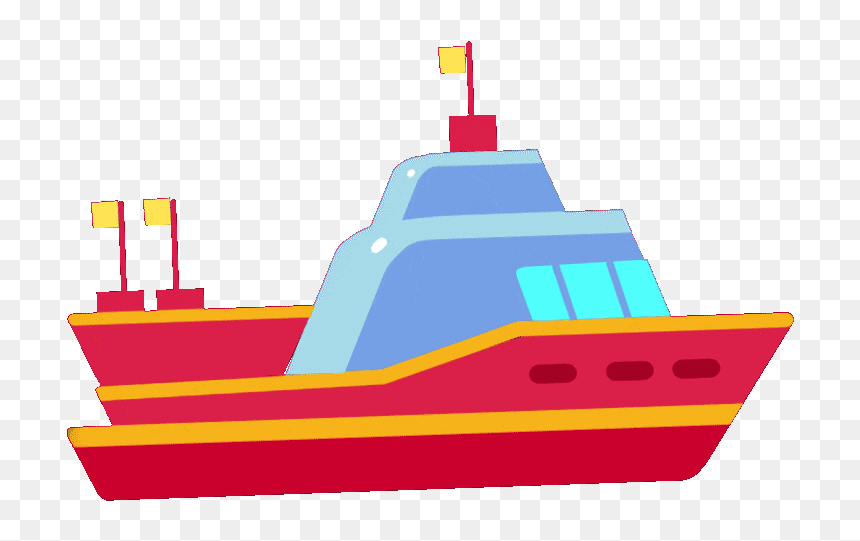 Vessel Png Background Image - Boat Gif Transparent Background, Png Download - cruise ship clip art png