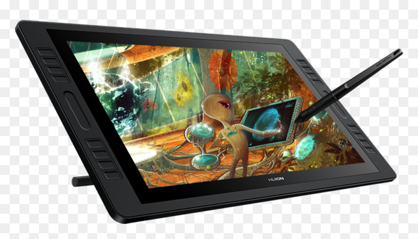 Huion Kamvas Pro 20 Art, HD Png Download - elegant frame png