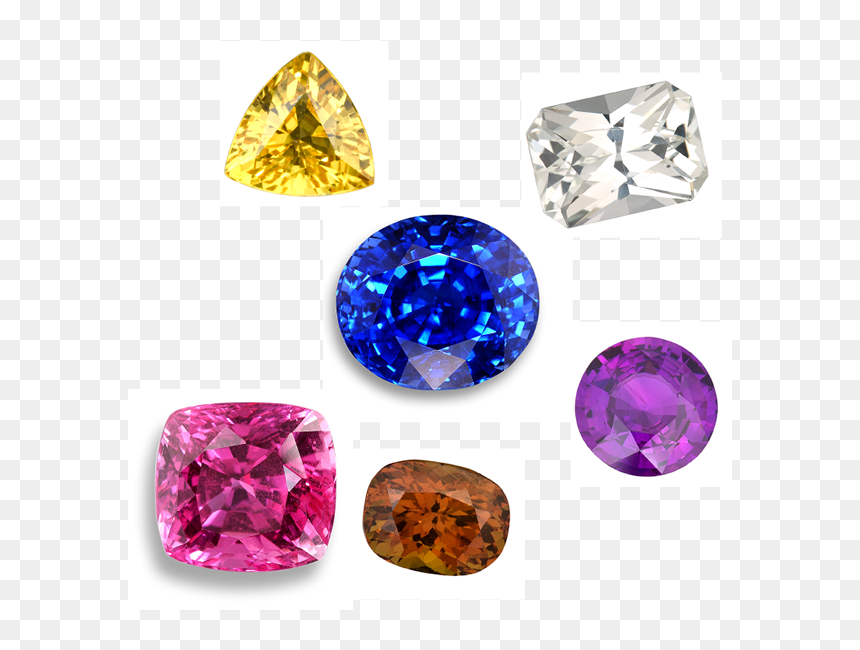 5 Carat Natural Blue Shappire Gemstone (604x604), Png - Sapphire, Transparent Png - gemstone png