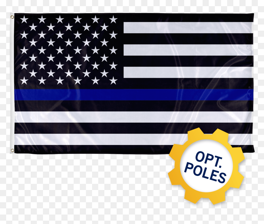 Gientan 20ft Sectional Flag Pole Kit With 3×5 Us Flag - American Flag Color, HD Png Download - american flag pole png