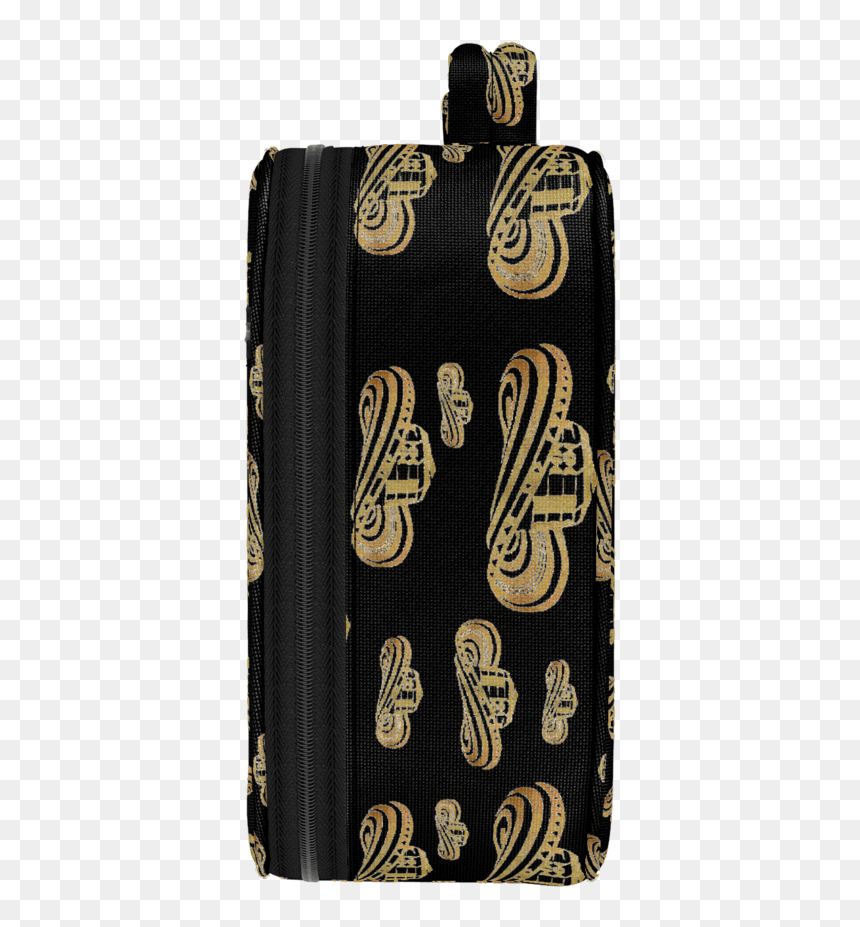 Sombrero Vueltiao In Gold Leaf With Black Background - Coin Purse, HD Png Download - sombrero vueltiao png