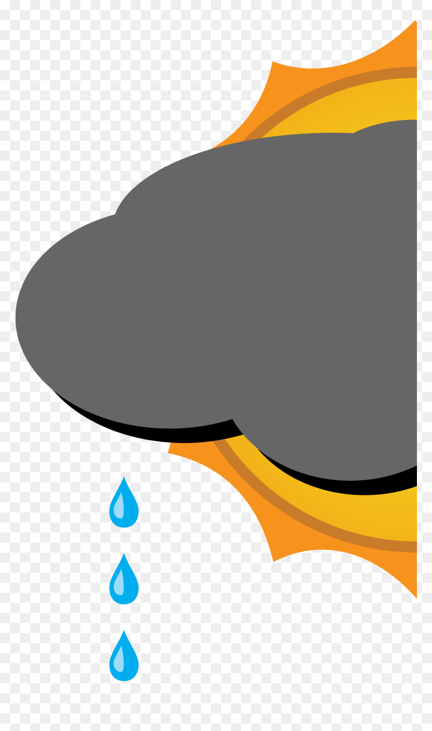 Partly Cloudy Clipart 3, Buy Clip Art - Aguanieve Animada, HD Png Download - cloudy png