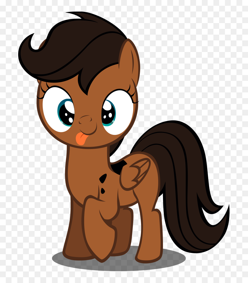 My Little Pony Friendship - My Little Pony Brown, HD Png Download - dog tags png
