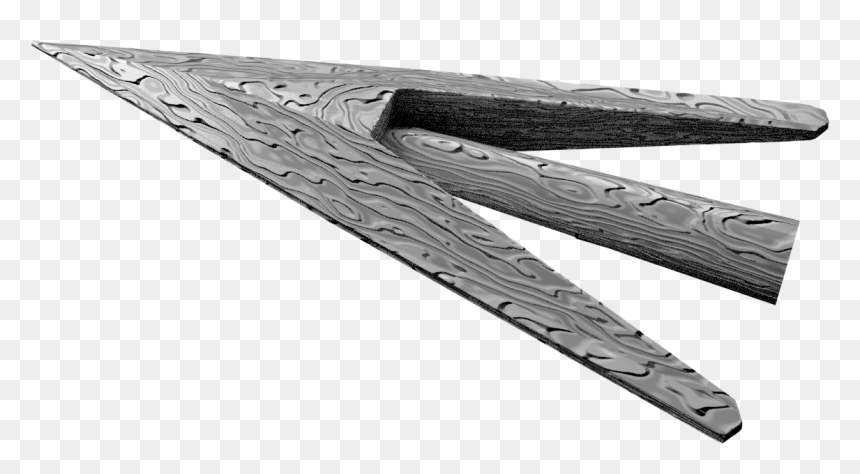 Arrowhead 13b - Wood, HD Png Download - arrowhead png