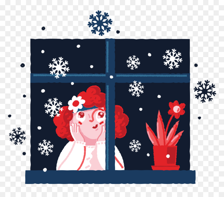 Christmas Card, HD Png Download - snowflake vector png