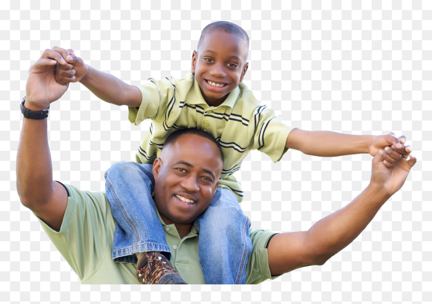 Oakmed Vitality In Life - Father And Son Png, Transparent Png - african american png