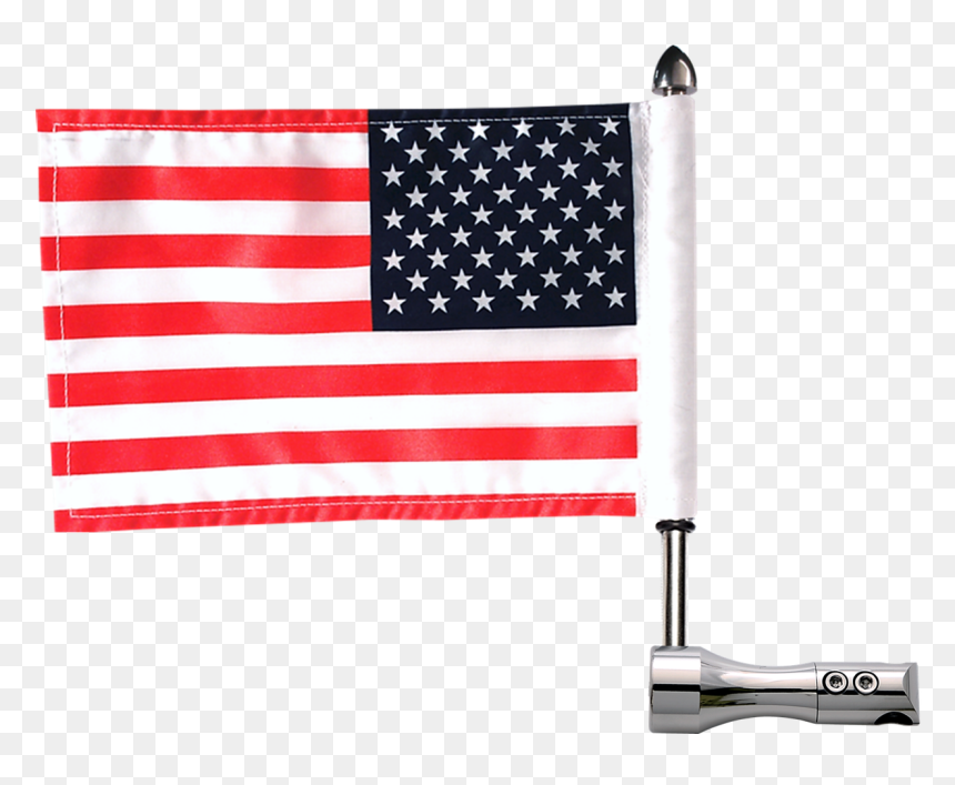 Flag, HD Png Download - american flag pole png