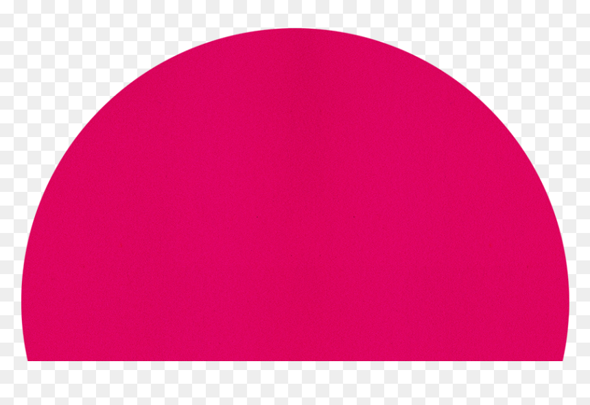 Semicircle Swat District Magenta Circle Transprent - Pink Semi Circle Transparent, HD Png Download - semi circle png