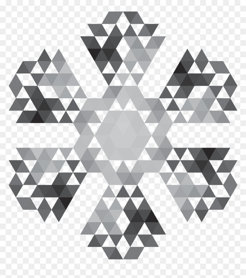 Triangle, HD Png Download - snow fall png