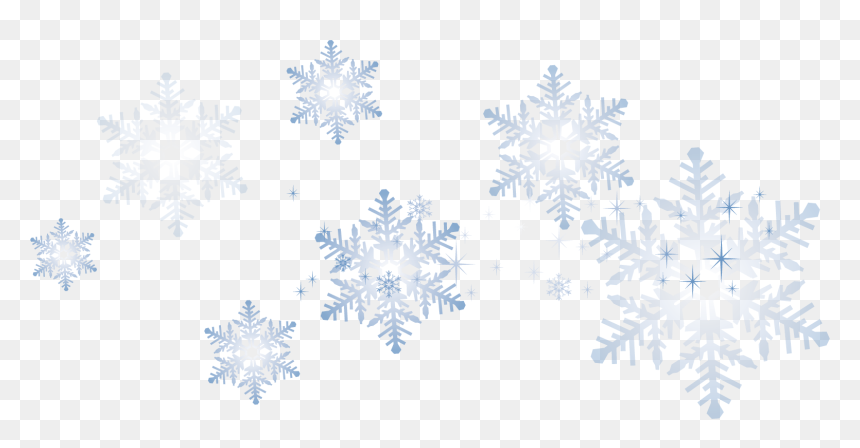 #snow #remixit #snowflake #snowwhite #snowfall #snowing - Frost, HD Png Download - snow fall png