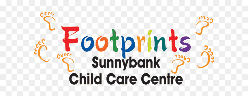 Footprints Sunnybank Child Care Centre - Graphic Design, HD Png Download - baby footprints png