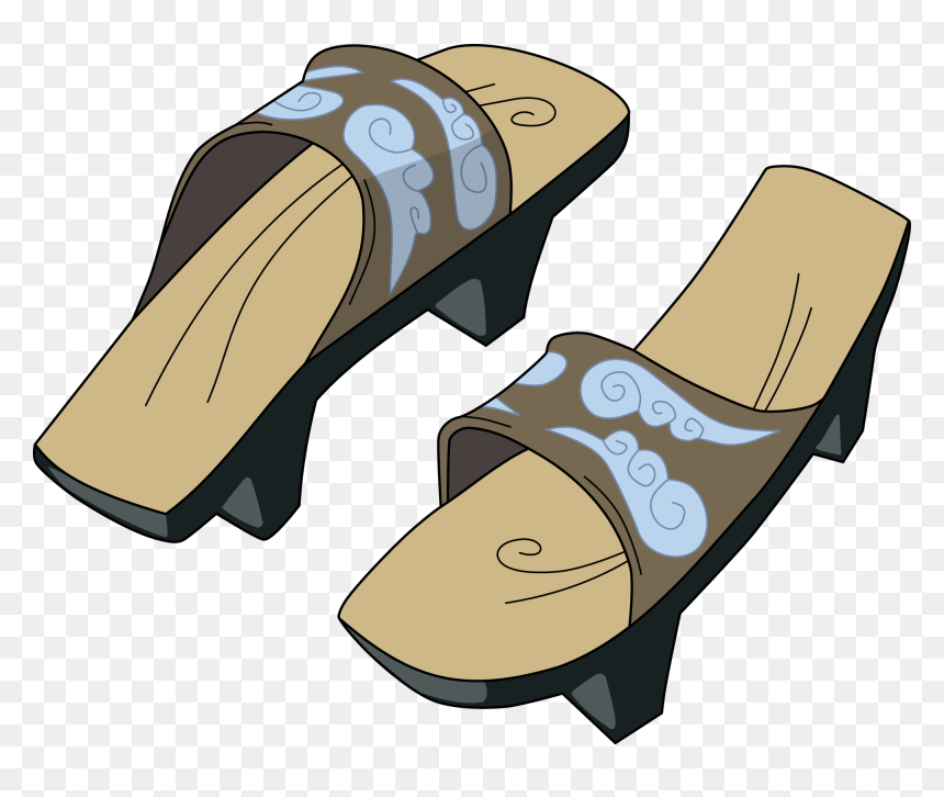 Xiaolin Showdown Monsoon Sandals Clipart , Png Download - Portable Network Graphics, Transparent Png - sandals png