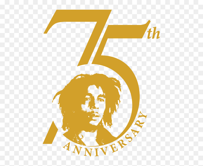Bob Marley 75th Anniversary - Bob Marley 75th Birthday, HD Png Download - bob marley png