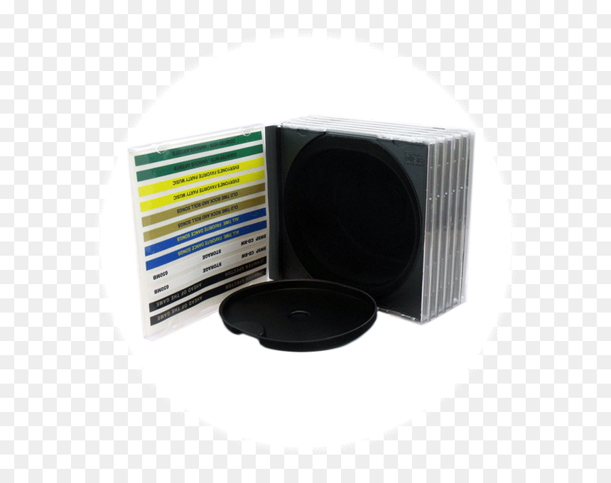 Cd Case Safe - Circle, HD Png Download - cd case png