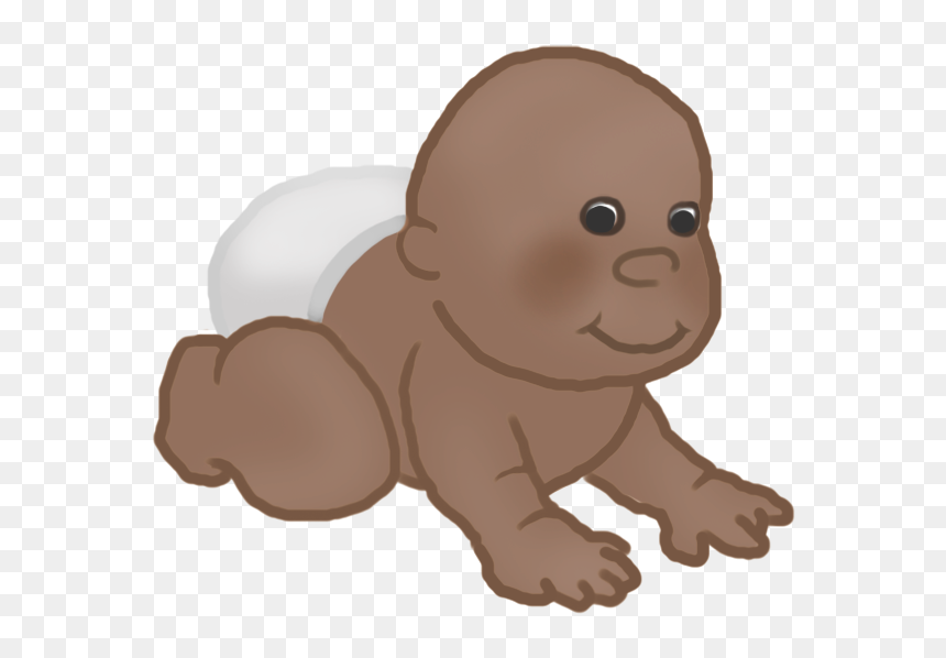 Crawling Baby - Infant, HD Png Download - baby footprints png