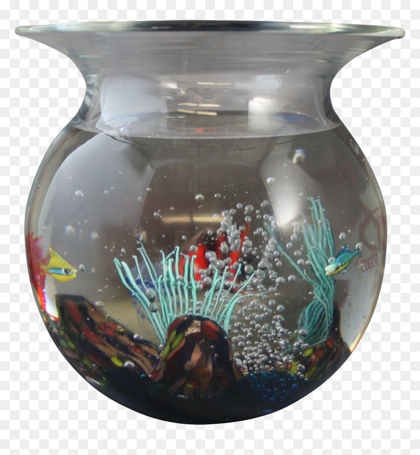 Vase, HD Png Download - fish bowl png