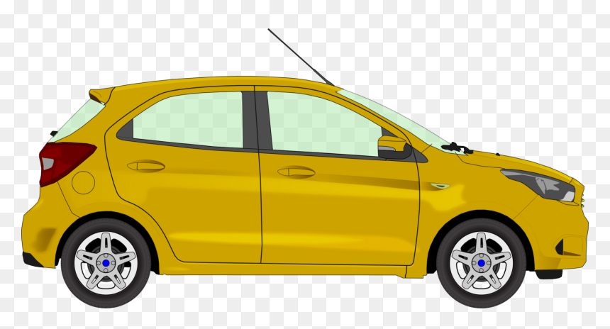 Automotive Exterior,compact Car,car - Yellow Car Png Vector, Transparent Png - car png icon