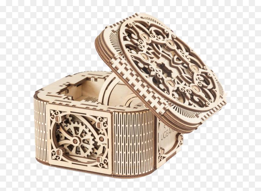 Ugears Treasure Box Clipart , Png Download - Ugears Models, Transparent Png - treasure png