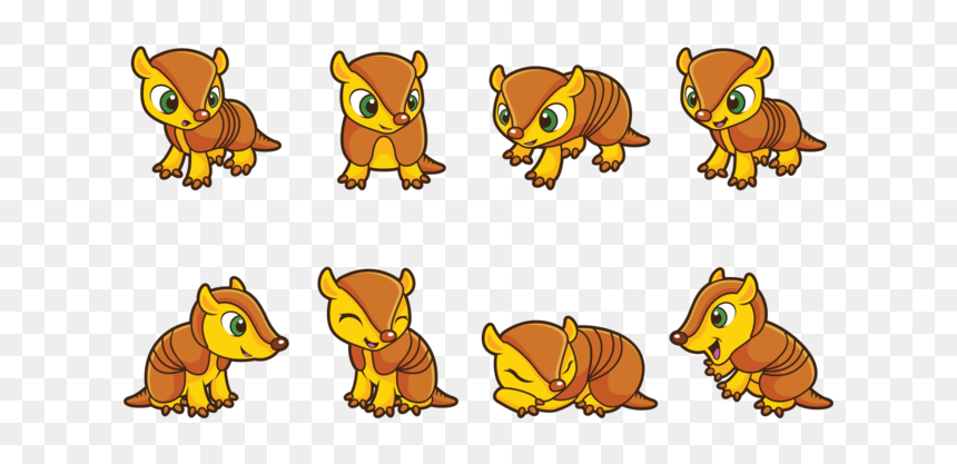 Imágenes De Armadillos Animados, HD Png Download - cartoon arms png