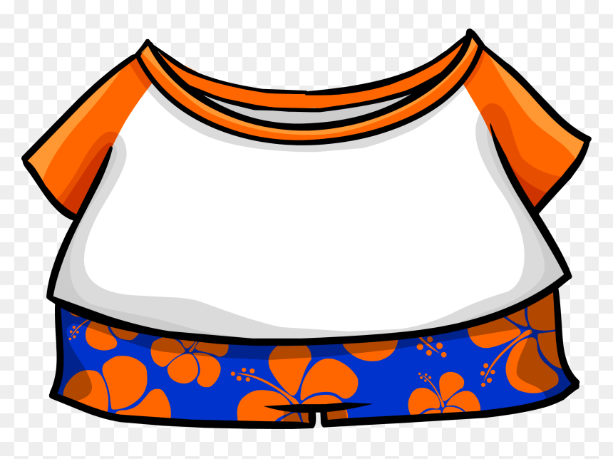 Club Penguin Rewritten Wiki - Club Penguin, HD Png Download - hawaiian png