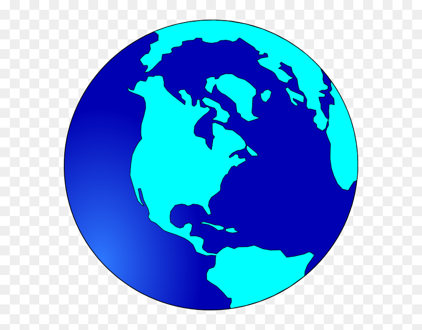 World Globe Black And White Png, Transparent Png - earth vector png