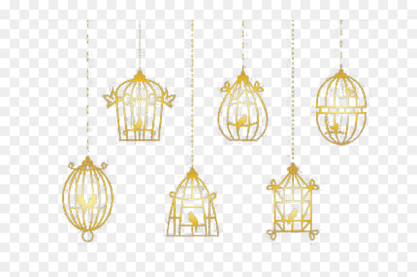 Birdcage Free Png Image - Bird Cage In Gold Png, Transparent Png - bird cage png