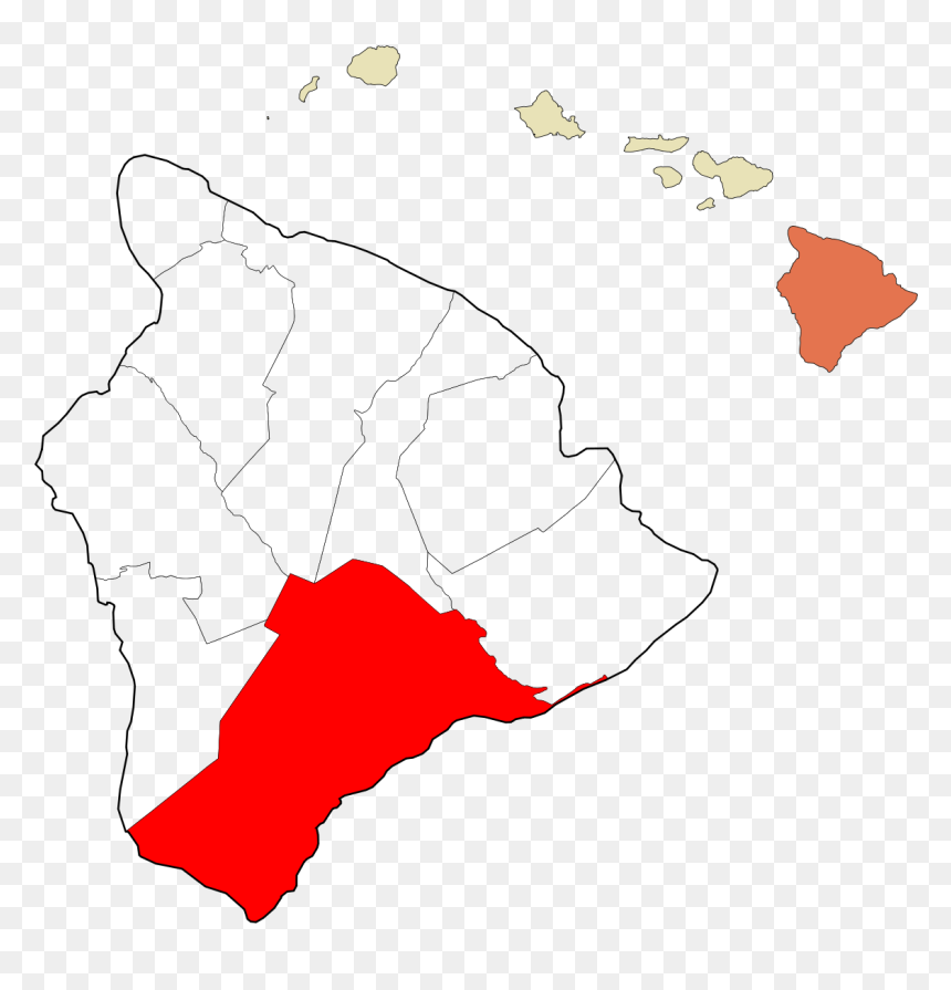 Ka U District Pahala, HD Png Download - hawaii islands png
