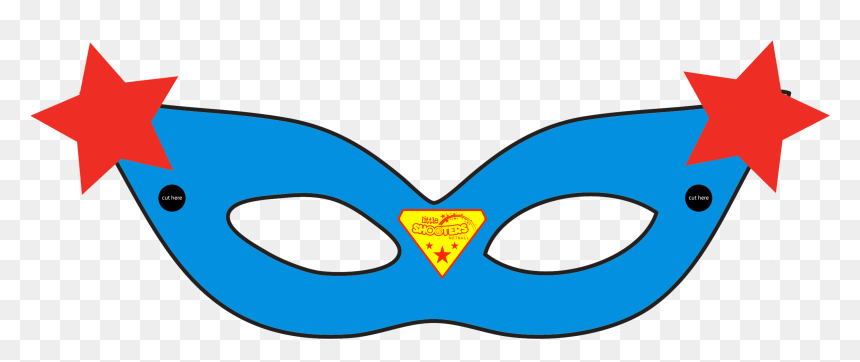 #superhero #mask #superheromask #freetoedit - Superhero Mask Clip Art, HD Png Download - superhero mask png