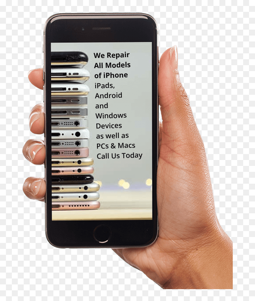 Get Your Broken Android, Apple Iphone Or Windows Mobile - Iphone, HD Png Download - broken iphone png