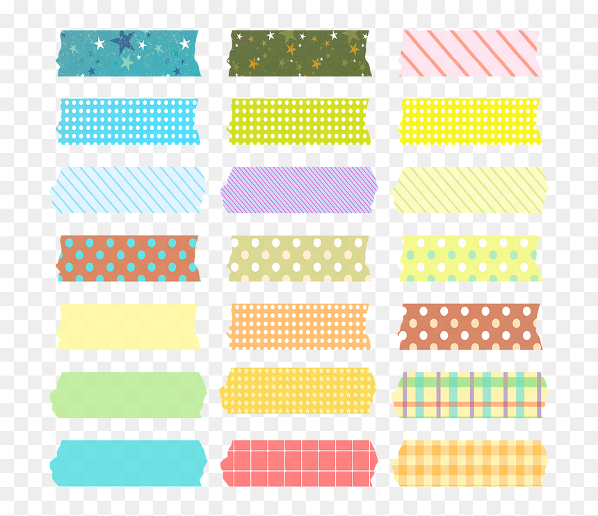 Plaid, HD Png Download - washi tape png