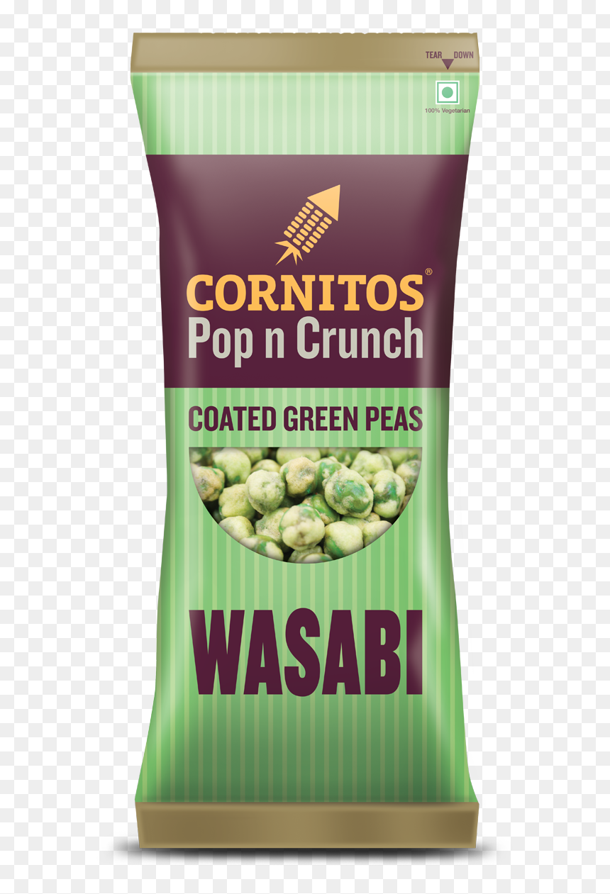 Transparent Peas Png - Cornitos Wasabi Peas India, Png Download - peas png