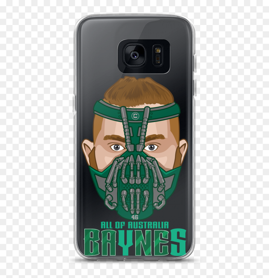 Baynes Bane Samsung Cases - Poster, HD Png Download - bane mask png