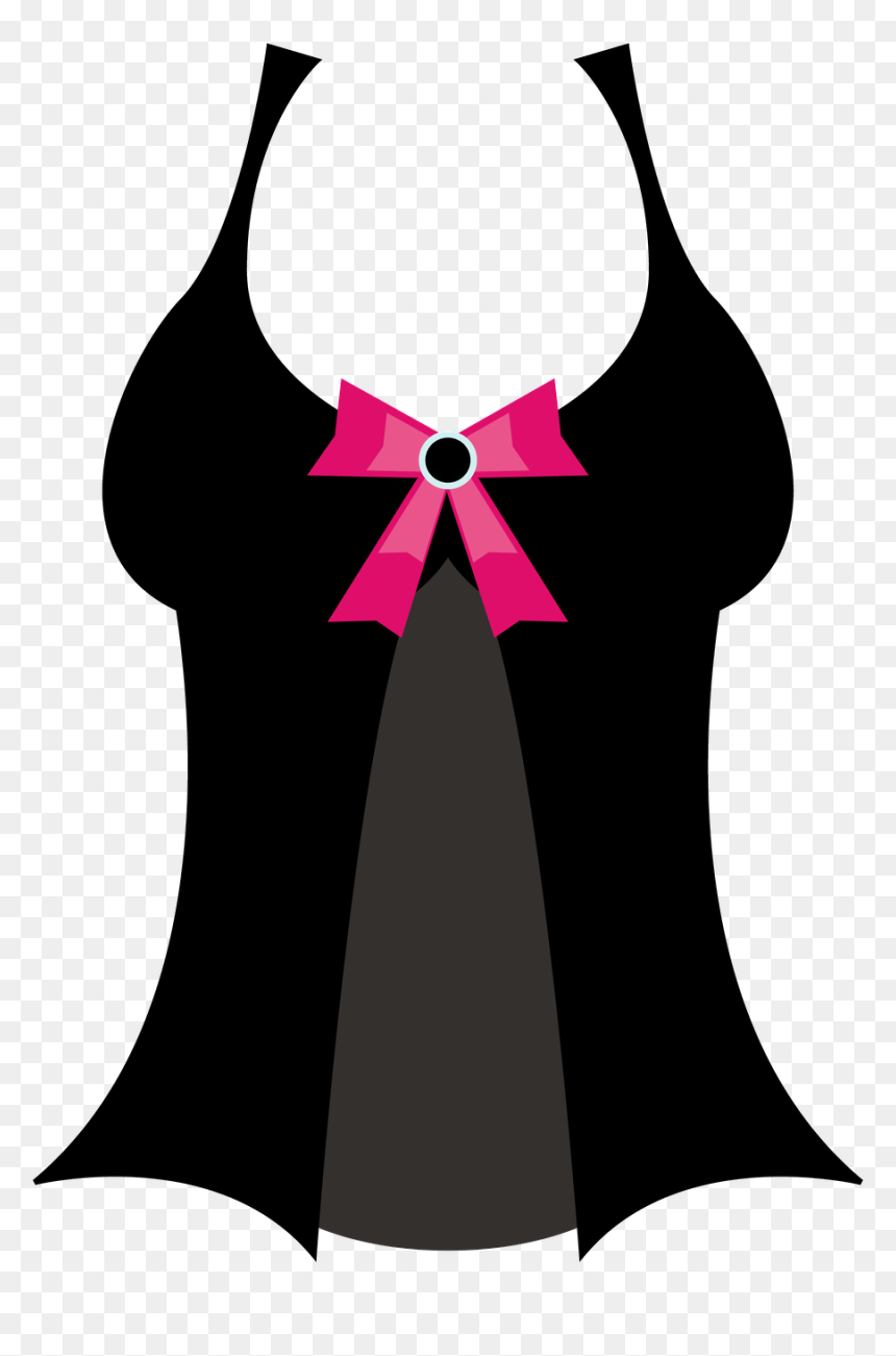 Banner Free Lingerie Clipart Silhouette - Lingerie Png, Transparent Png - lingerie png