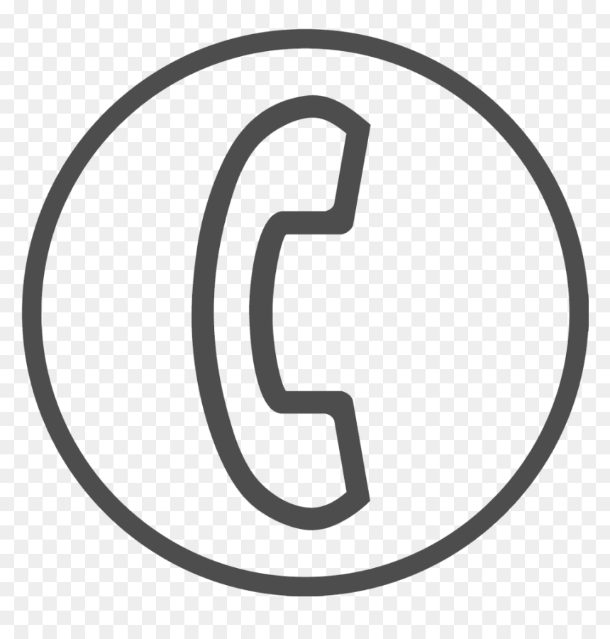 34 629 - Circle, HD Png Download - icono telefono png