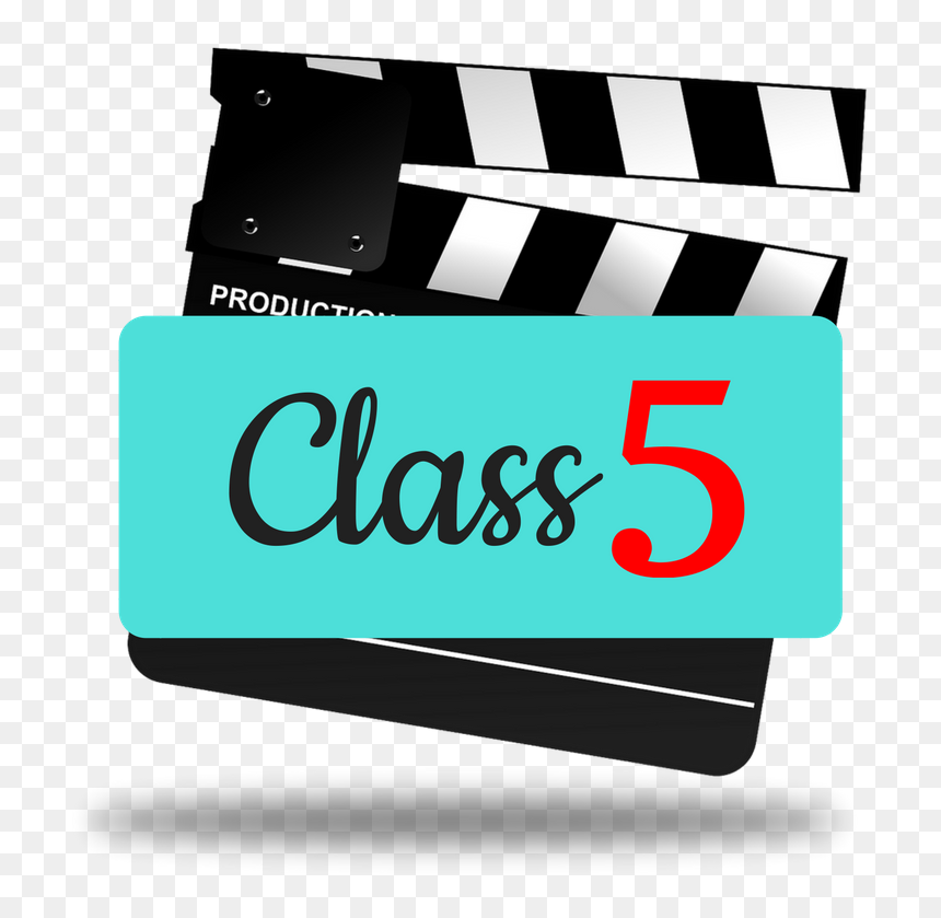 Transparent Nervousness Clipart - Movie Clapper Board, HD Png Download - movie clapper png