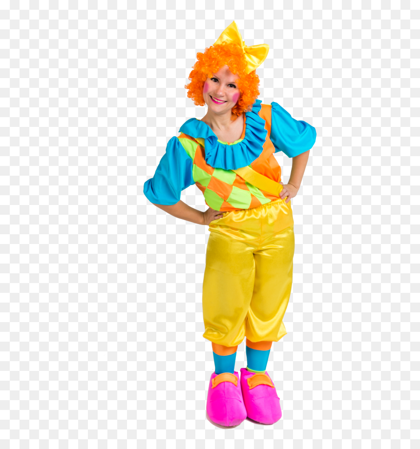 Female Clown"s Png Image, Transparent Png - clown wig png