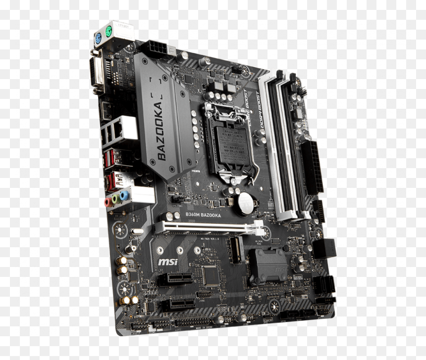 Board Msi B360m Bazooka, HD Png Download - bazooka png