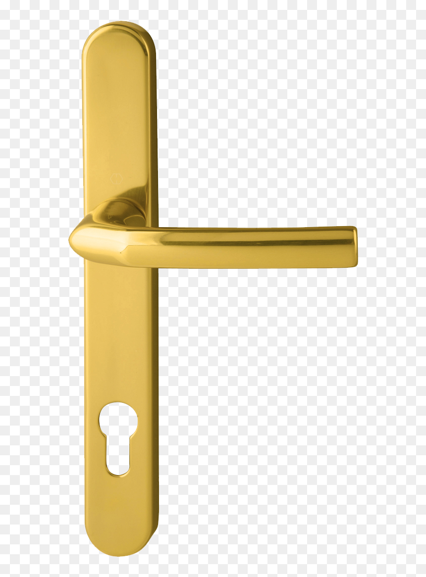 Birmingham Lever/lever Door Handle Set - Brass, HD Png Download - door knob png