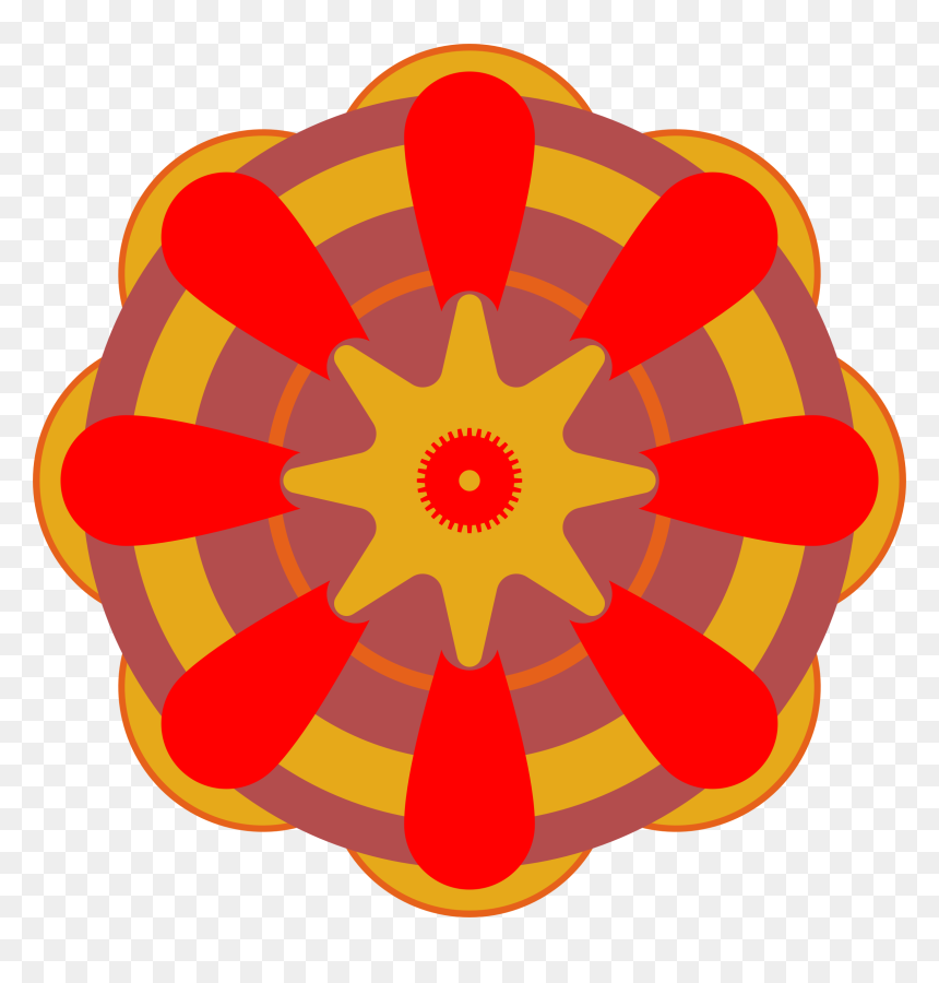The Guitar Pick Mandala Clip Arts - Guitar Pick, HD Png Download - guitar pick png