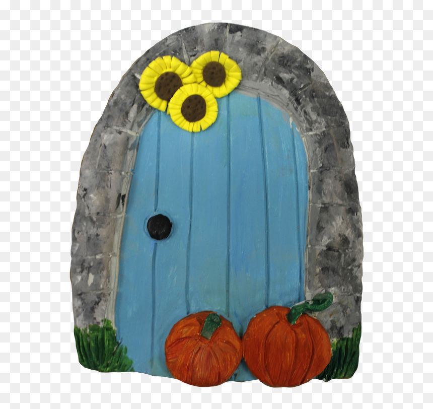 1805 Pumpkin & Sunflower Door - Pumpkin, HD Png Download - pumpkin.png