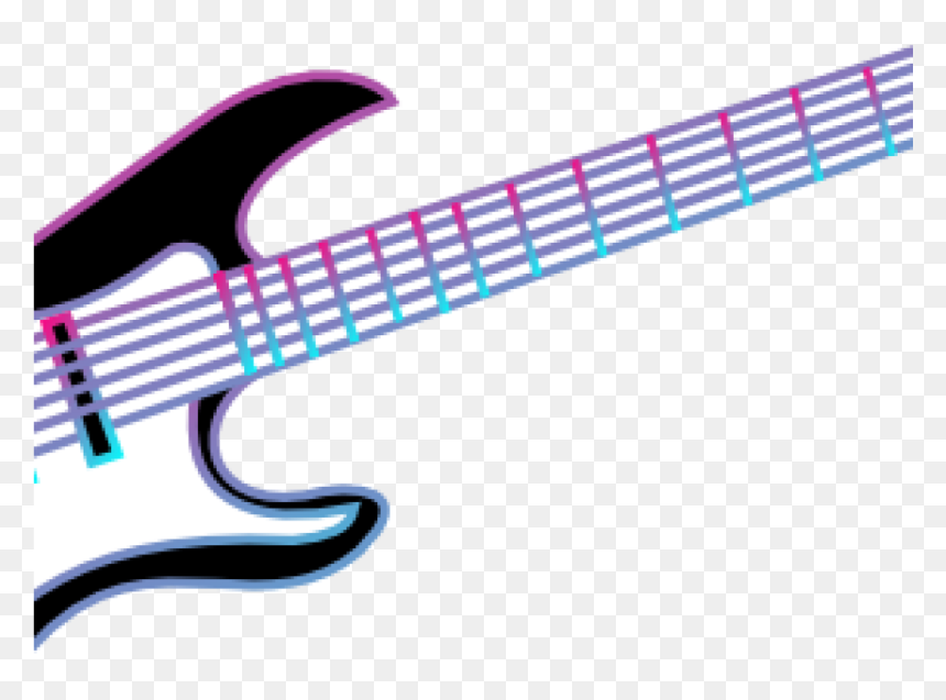 Guitar Cliparts Guitar Clip Art At Clker Vector Clip - Electric Guitar Clip Art Transparent, HD Png Download - guitar vector png