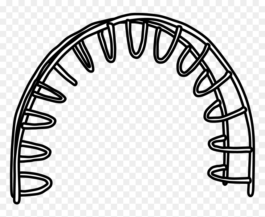 Half Moon Climber, Black And White, Png - Portable Network Graphics, Transparent Png - semi circle png
