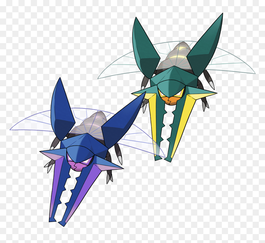 Pokemon Sun And Moon Vikavolt , Png Download, Transparent Png - galaga png