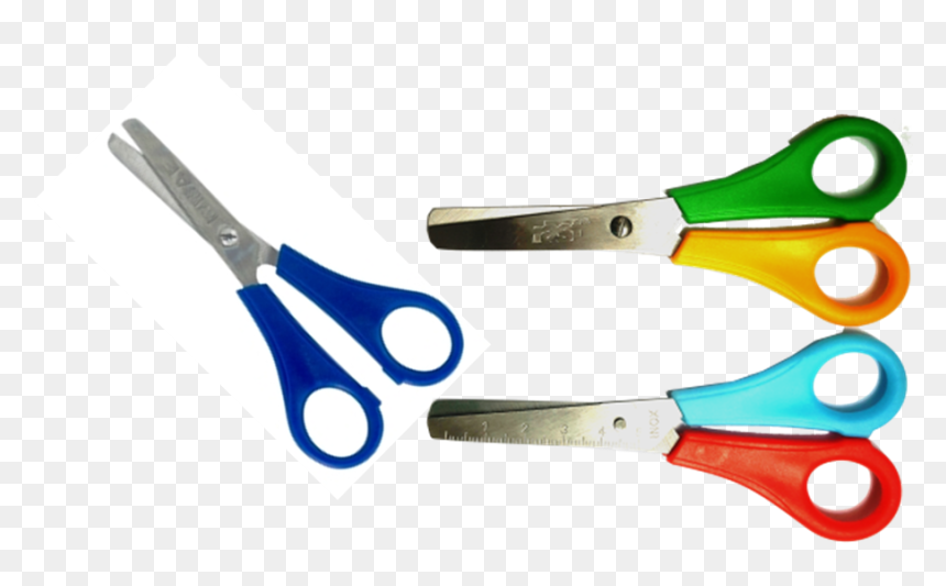 Tijeras Escolares Png, Transparent Png - tijeras png