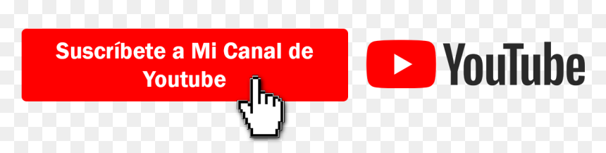 Sign, HD Png Download - suscribete youtube png