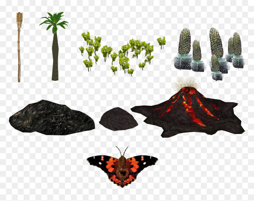 Intersting Islands- Hawaii Objects - Zt2 Objects, HD Png Download - hawaii islands png