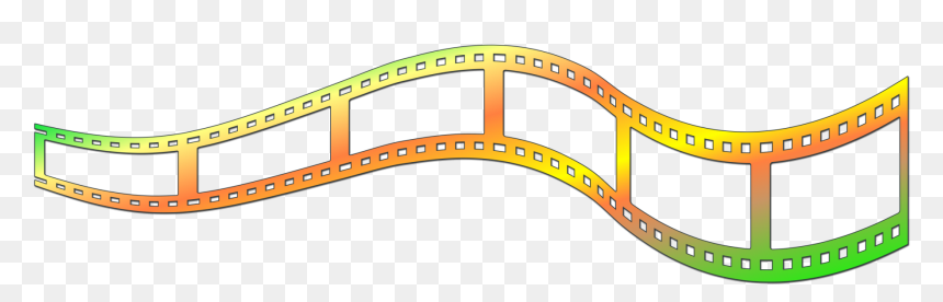 Clip Art, HD Png Download - film strips png