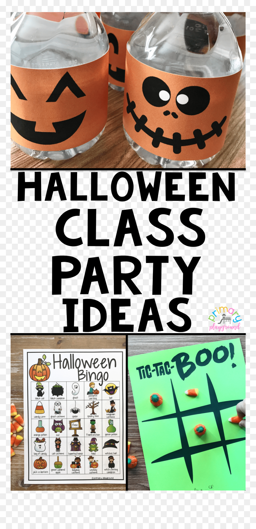 Halloween Class Party Ideas - Halloween School Party Crafts, HD Png Download - halloween party png